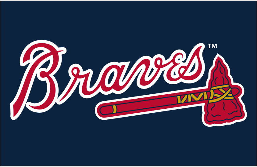 Atlanta Braves 2018-Pres Primary Dark Logo t shirts DIY iron ons
